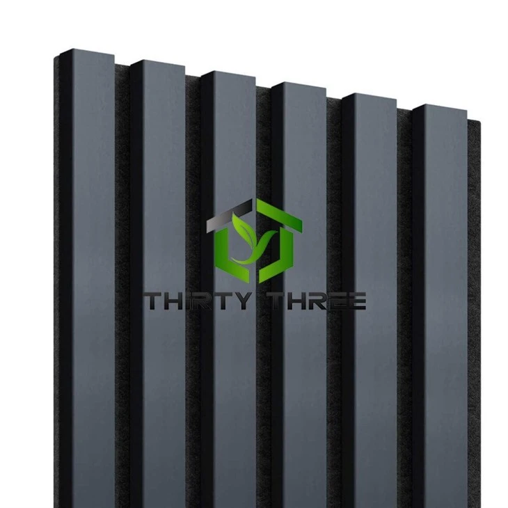 Sound Absorption PVC Wall Panels Interior Decoration Wood Acoustic Wall Panel